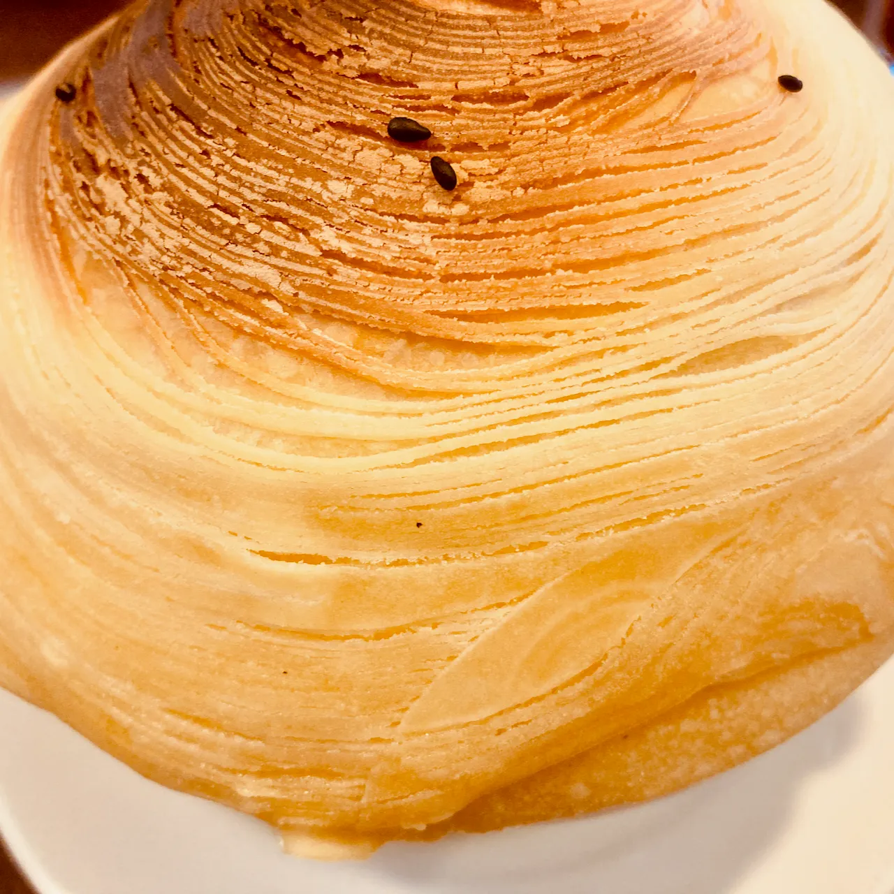 有可愛紋路的酥皮濃湯